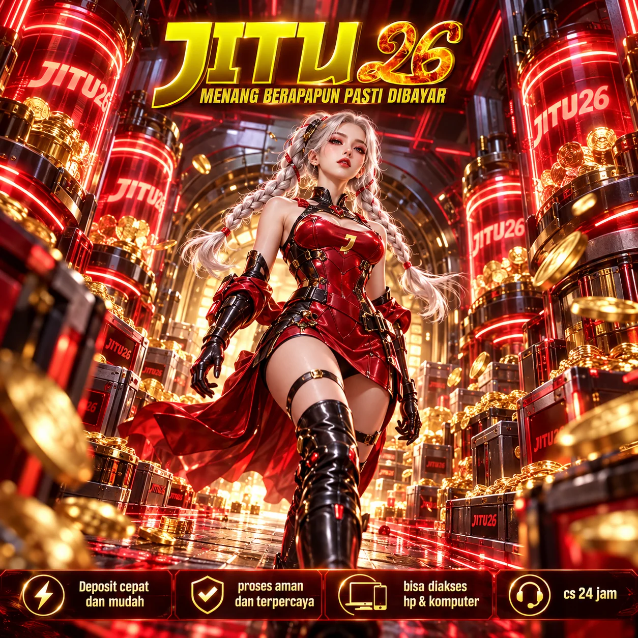 Banner JITU26 ilustrasi game digital, variasi gambar 1