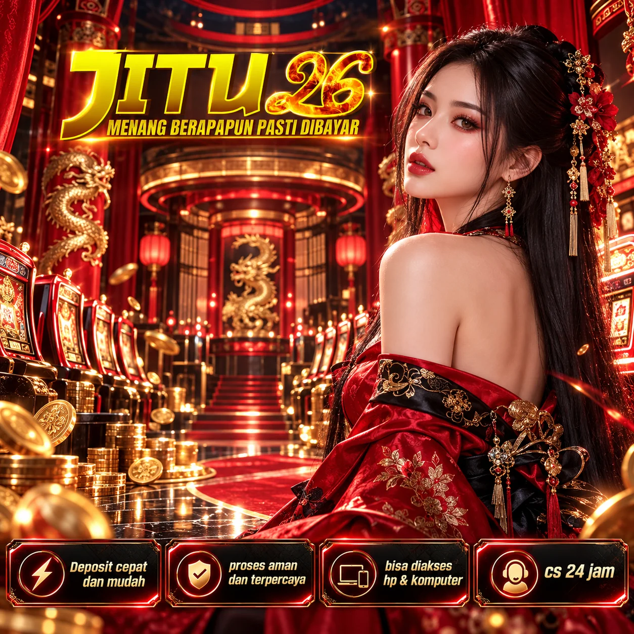 Banner JITU26 ilustrasi game digital, variasi gambar 3